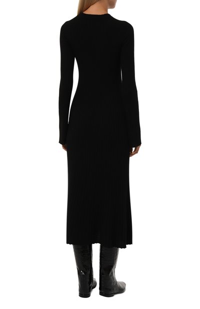Платье из шерсти и кашемира LOULOU DE SAISON, арт. H0BAS, фото 4