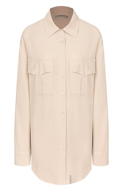 Женская рубашка изо льна и вискозы HINNOMINATE, арт. HMABW01845