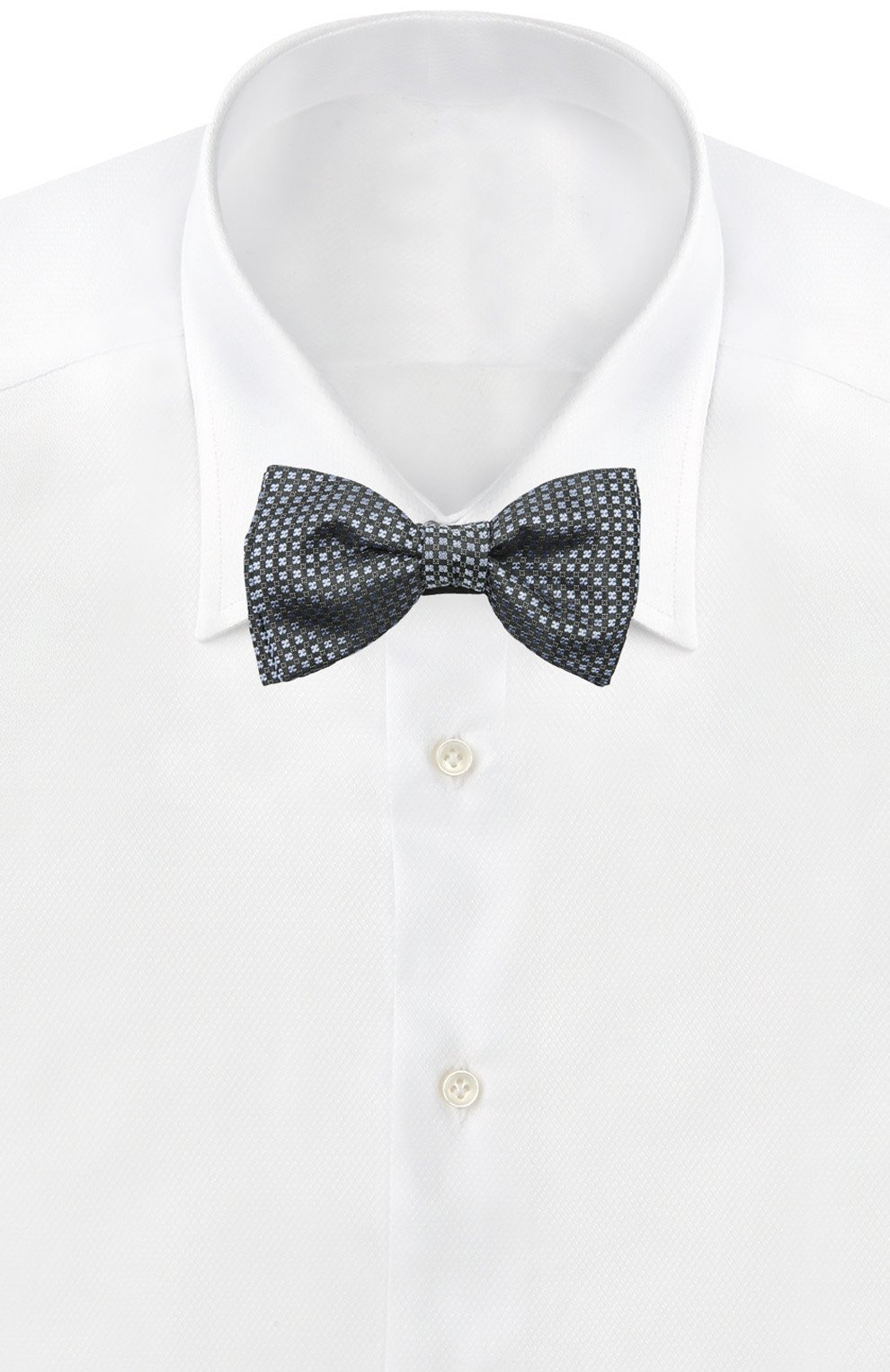 Галстук-бабочка LANVIN темно-синего цвета по цене 11050 руб., арт. 2397/B0W TIE, фото 2 Галстук-бабочка LANVIN, арт. 2397/B0W TIE, фото 2