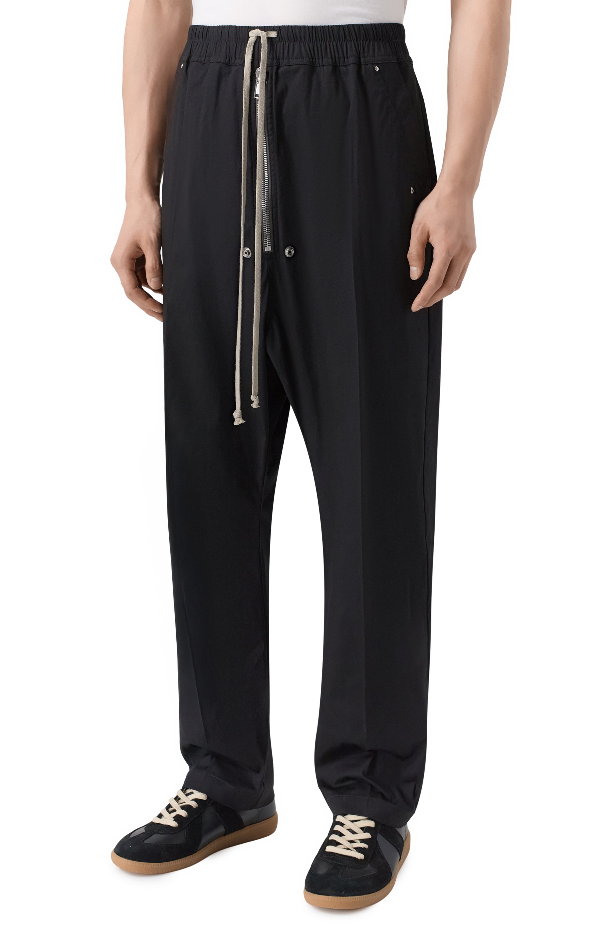 Хлопковые брюки RICK OWENS, арт. RU01F2361/TE, фото 3