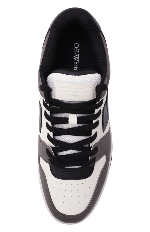 Кожаные кеды Out of Office Off-White 0MIA189C99LEA013 Серый  0MIA189C99LEA013 Фото 6