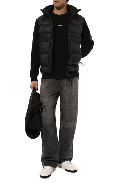 Комбинированный кардиган C.P. COMPANY, арт. 17CMKN163A006390M, фото 2