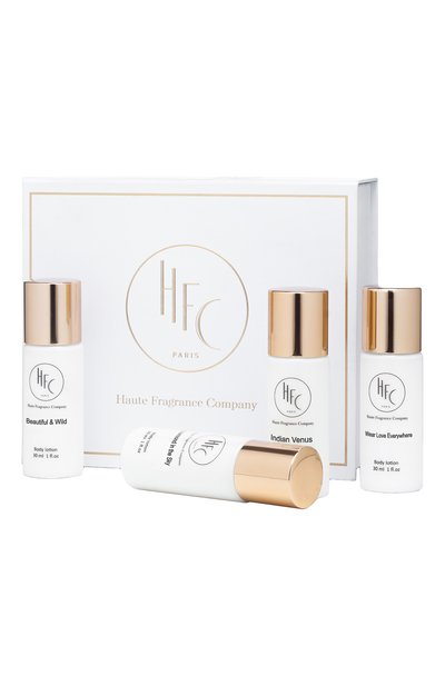 Дорожный набор женских лосьонов для тела (4x30ml) HFC, арт. 3760354920061, фото 2