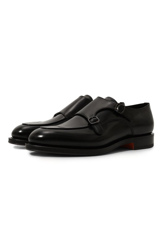 фото Кожаные монки santoni