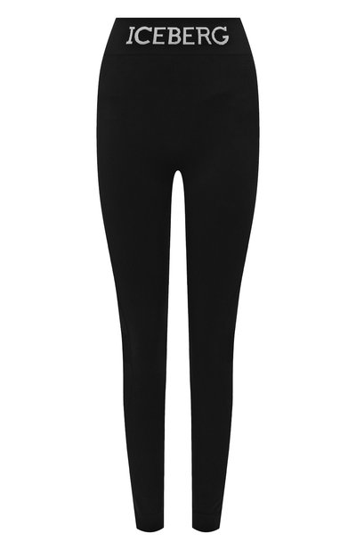 Легинсы ICEBERG черного цвета по цене 18350 руб., арт. 22E I2P0/BA13/6303, фото 1 Легинсы ICEBERG, арт. 22E I2P0/BA13/6303, фото 1