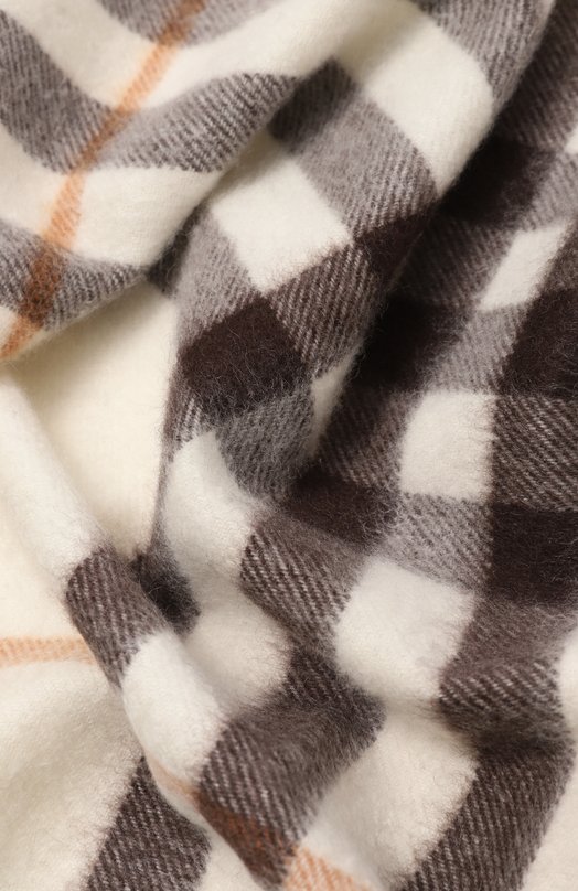 Кашемировый шарф Burberry 8112634 Кремовый  8112634 Фото 3
