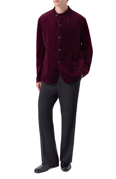 Бархатный пиджак GIORGIO ARMANI, арт. 9SGGG086/T0230, фото 2