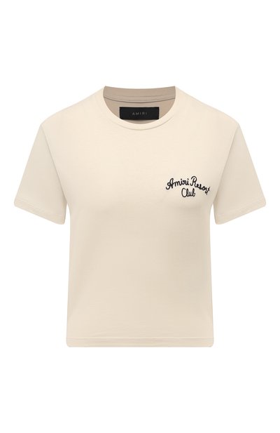 Женская хлопковая футболка AMIRI, арт. AWJYTE1018