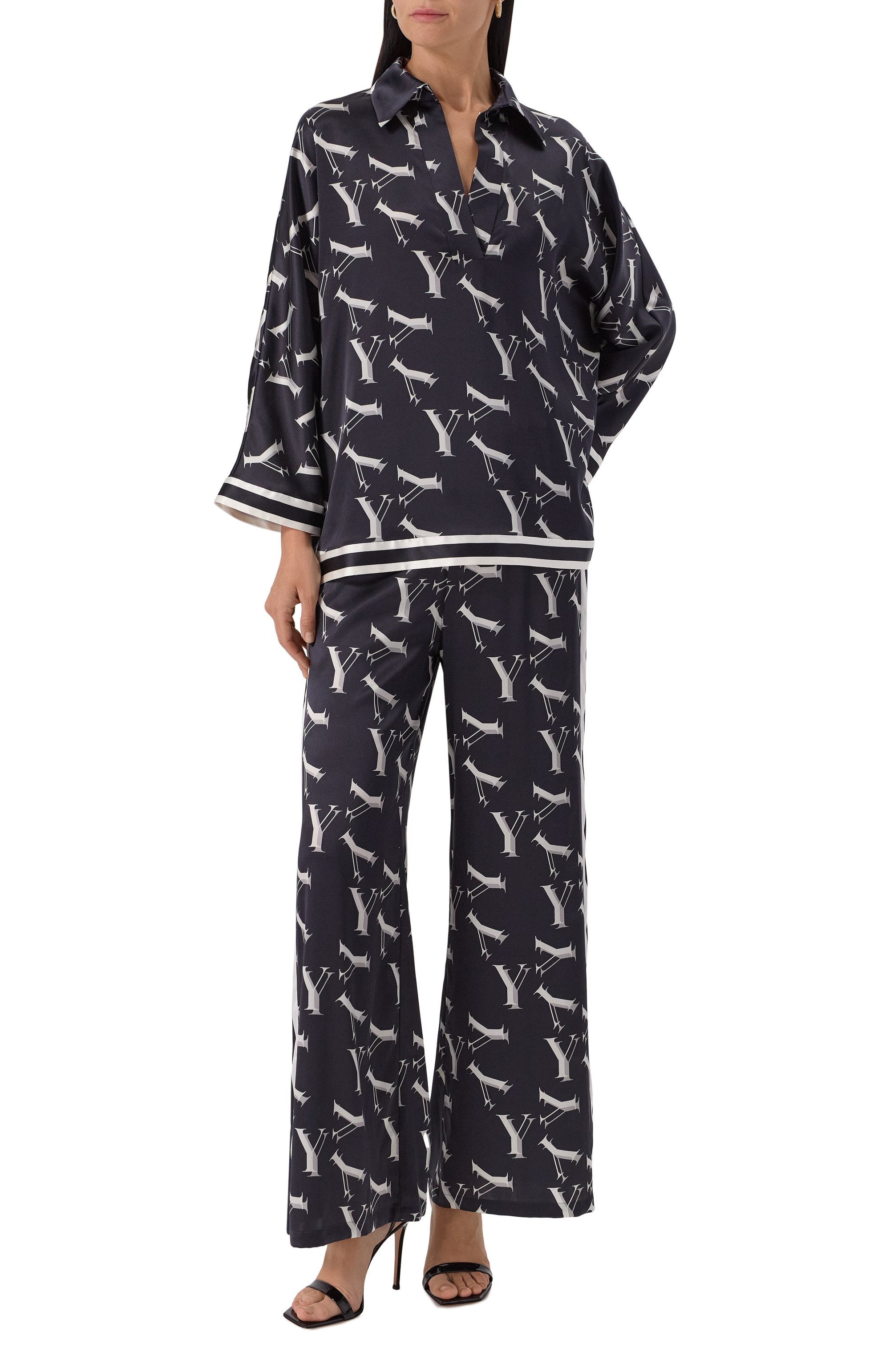 Шелковая блузка YANINA, арт. T-2872, фото 2