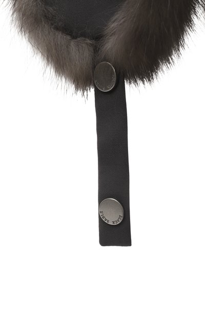 Шапка-ушанка antistorm с мехом соболя BLACK SABLE, арт. BS-MНASP-EB, фото 3