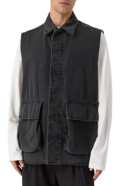 Джинсовый жилет ANN DEMEULEMEESTER, арт. B0013121/FA039, фото 3