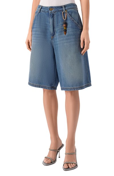 Джинсовые шорты emily DARKPARK, арт. WTR44 TBL01W075/EMILY-TENCEL DENIM SH0RTS, фото 3