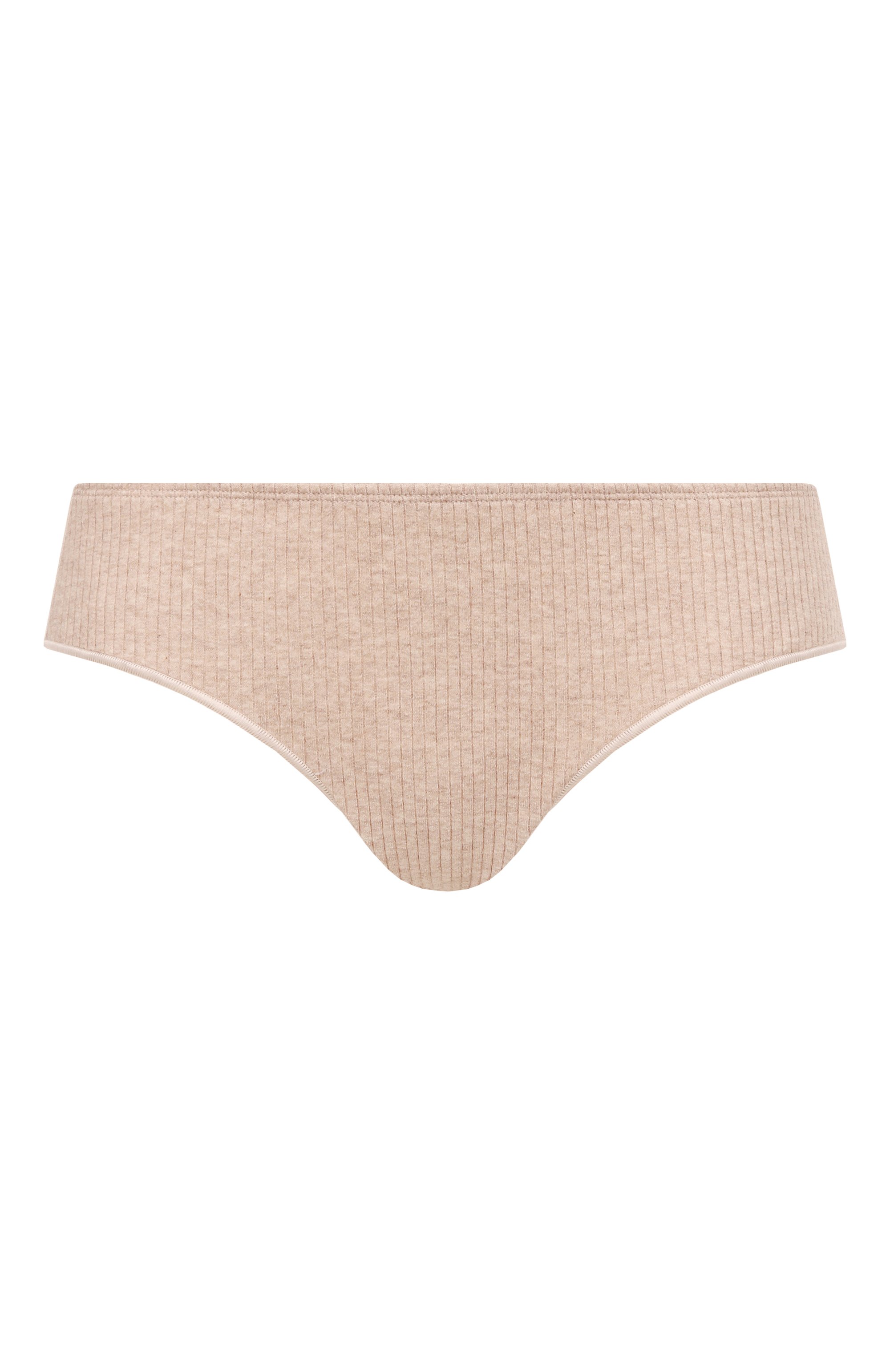 Хлопковые трусы-слипы DNUD PARIS бежевого цвета по цене 13030 руб., арт. L934CU, фото 1 Хлопковые трусы-слипы DNUD PARIS, арт. L934CU, фото 1