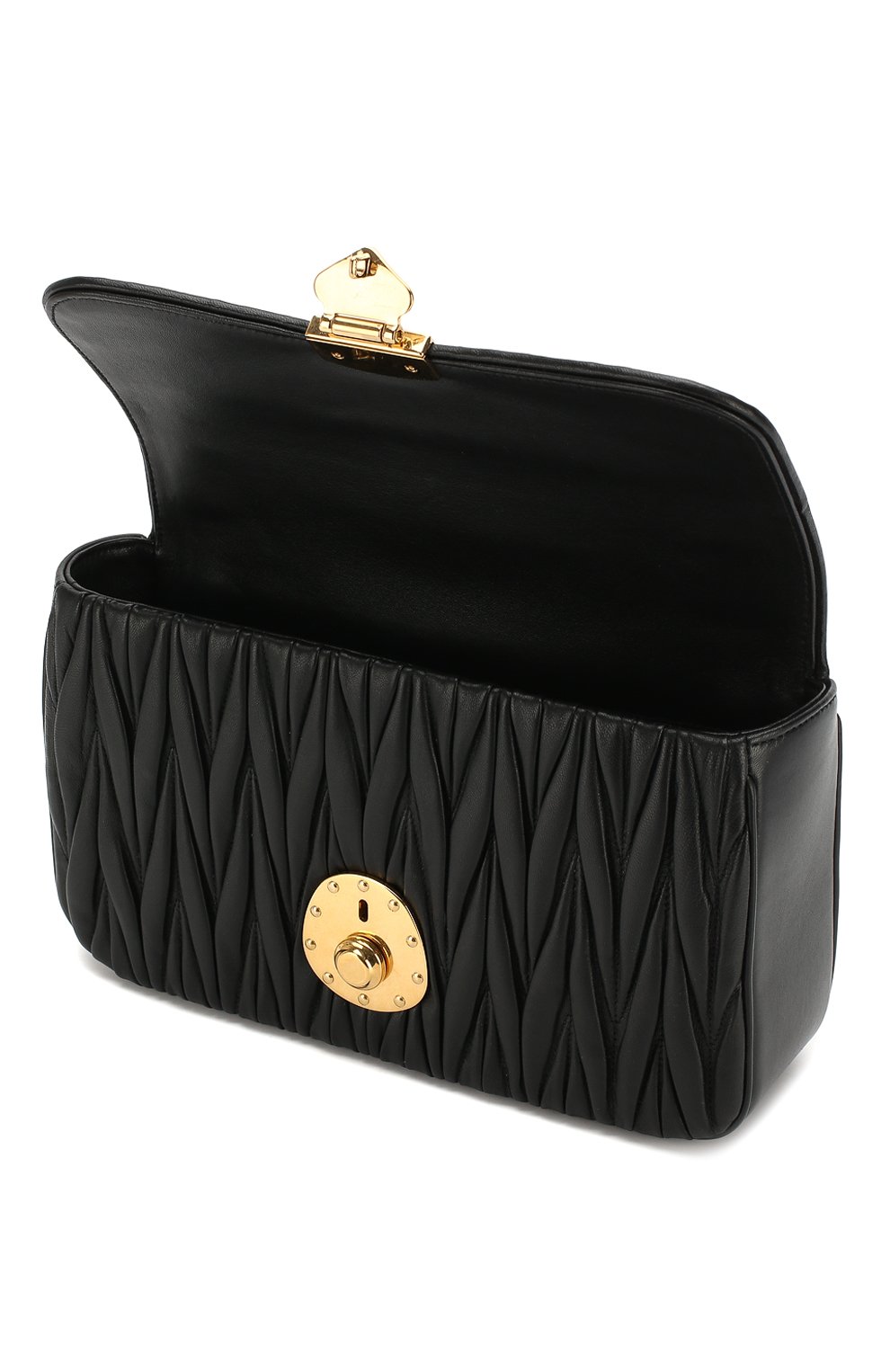 Сумка из кожи MIU MIU, арт. 5BD141-N88-F0002-OOO, фото 4