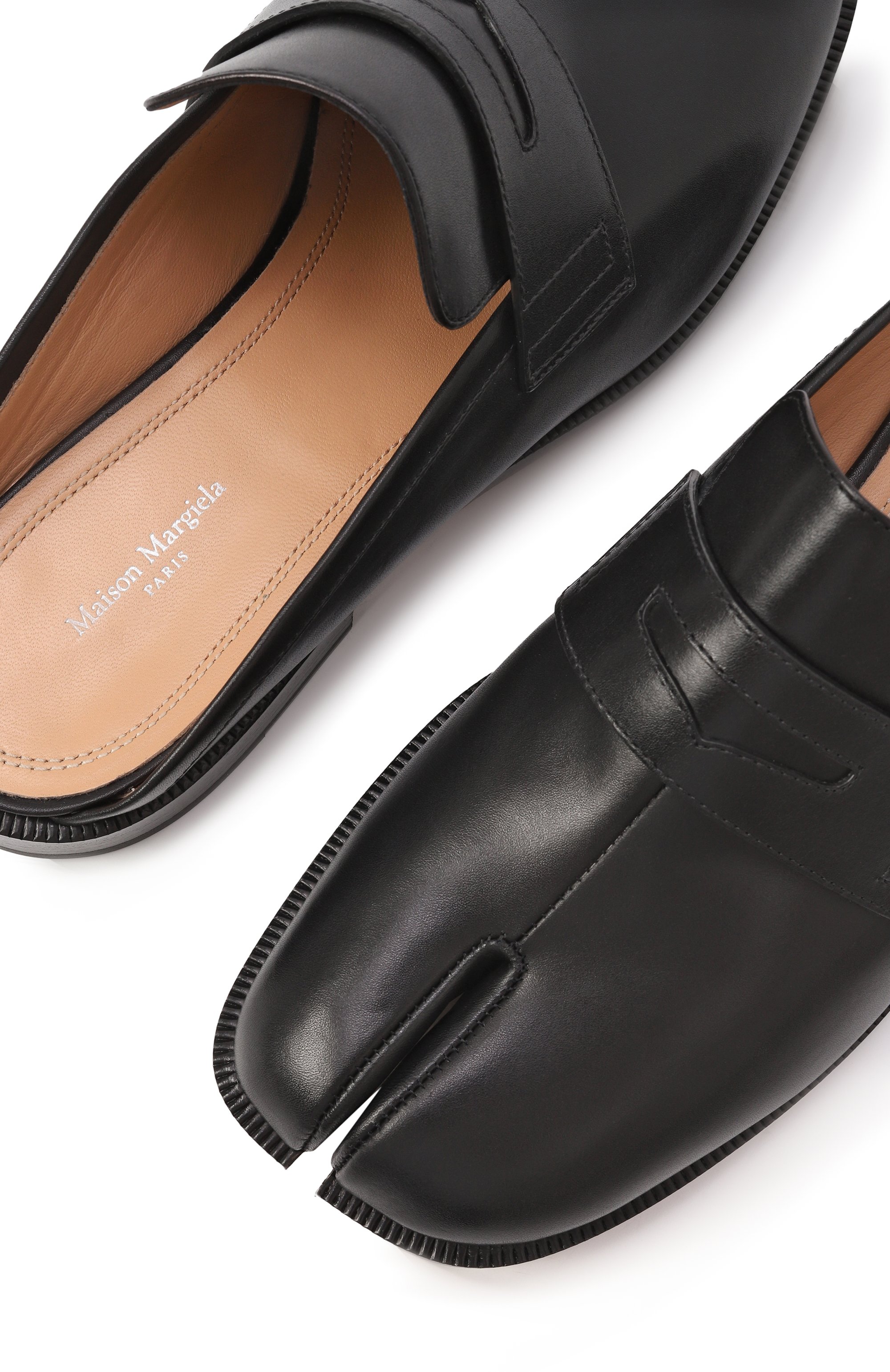 Кожаные сабо tabi city MAISON MARGIELA, арт. S58WP0274/P3292, фото 7