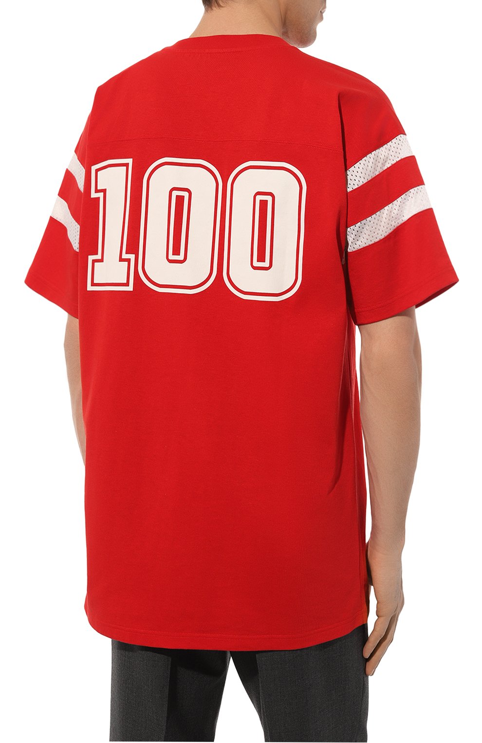 Хлопковая футболка GUCCI, арт. 655459 XJDXN, фото 4