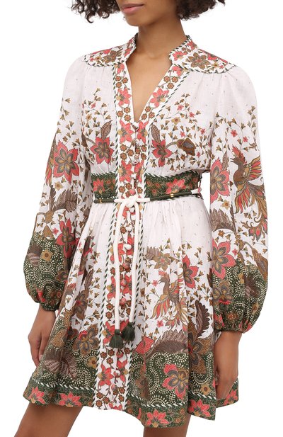 Льняное платье ZIMMERMANN, арт. 8482DEMP, фото 3