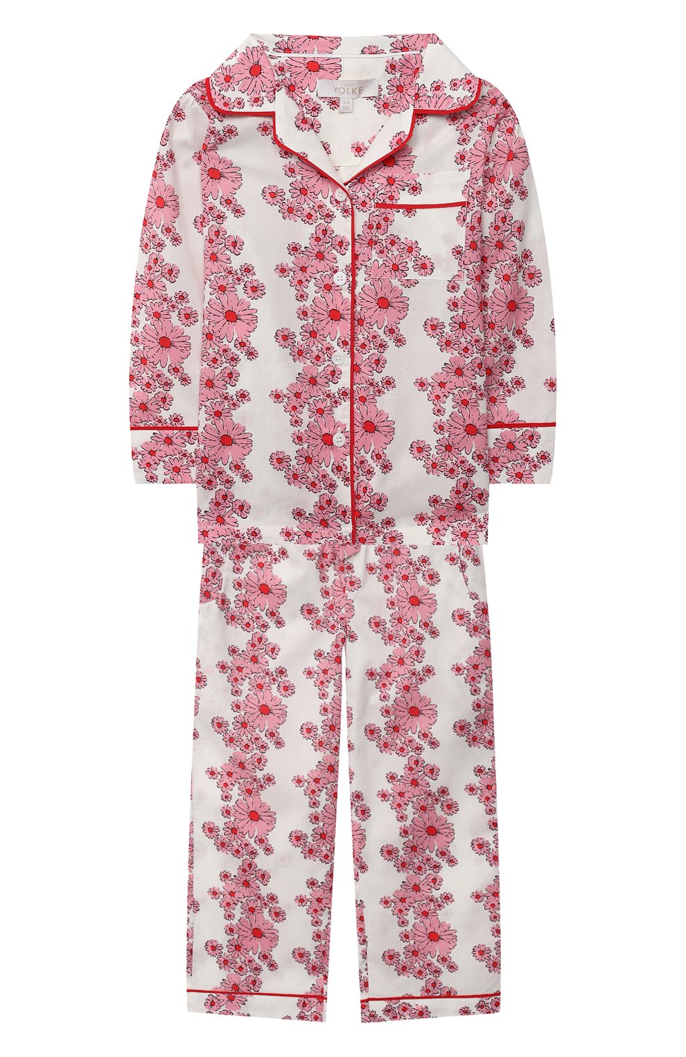 Хлопковая пижама LITTLE YOLKE, арт. SS21-12C-BL-LY/1-8Y, фото 1