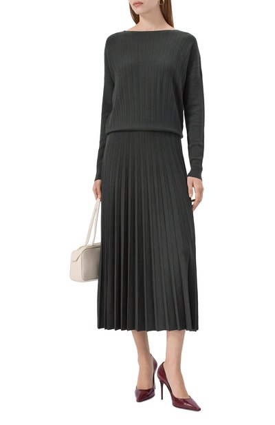 Юбка из шерсти и шелка AGNONA, арт. KG02020E/9D180NE, фото 2