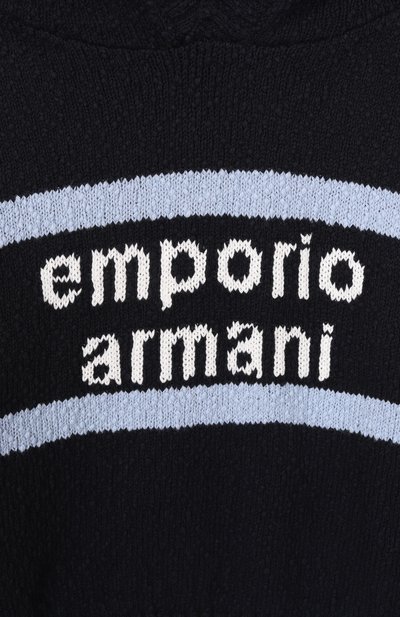 Хлопковое худи EMPORIO ARMANI, арт. EB001219/AF23411, фото 3