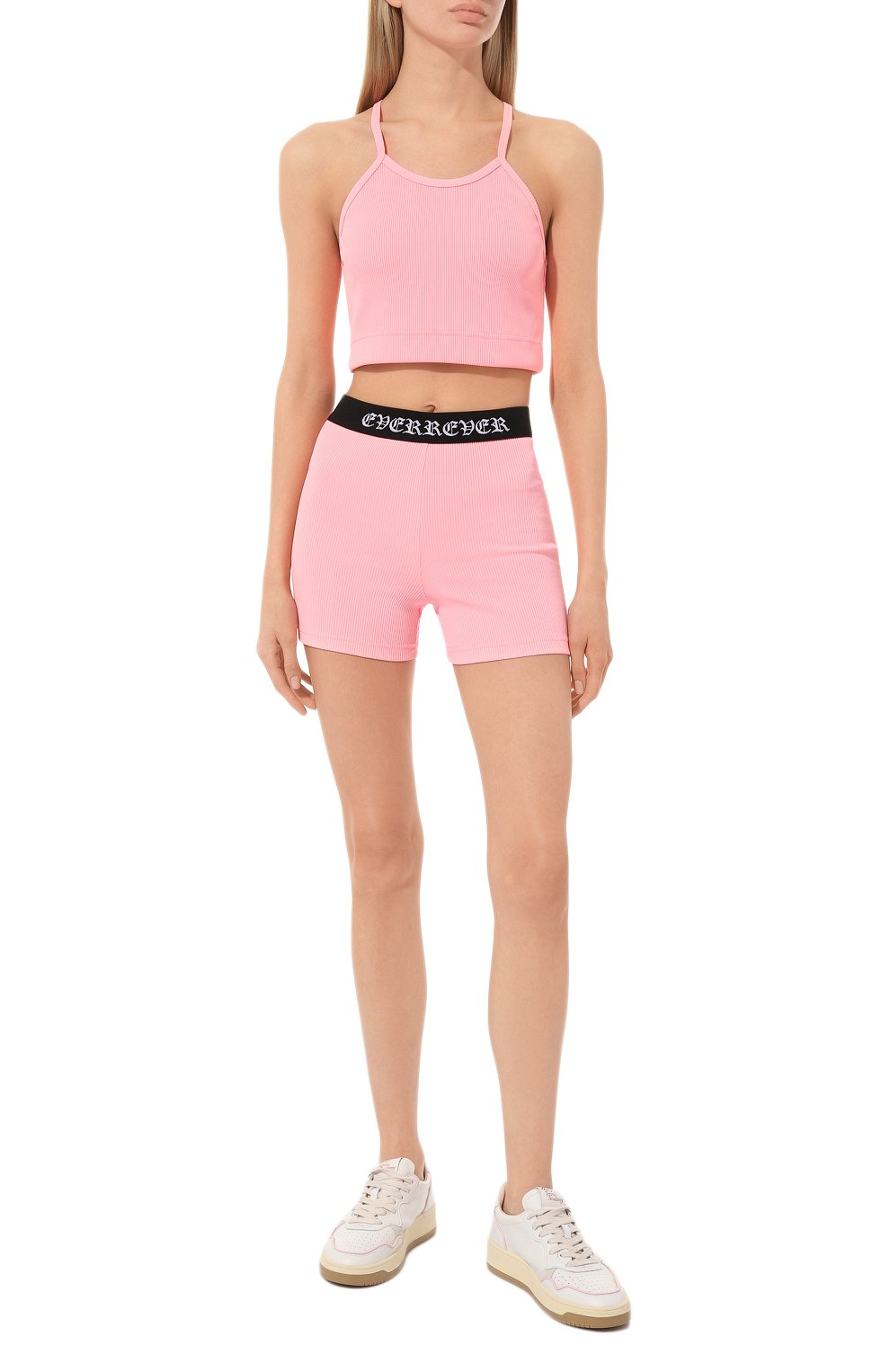 Шорты EVERREVER розового цвета по цене 4290 руб., арт. RE-SHST-PIN-03, фото 2 Шорты EVERREVER, арт. RE-SHST-PIN-03, фото 2
