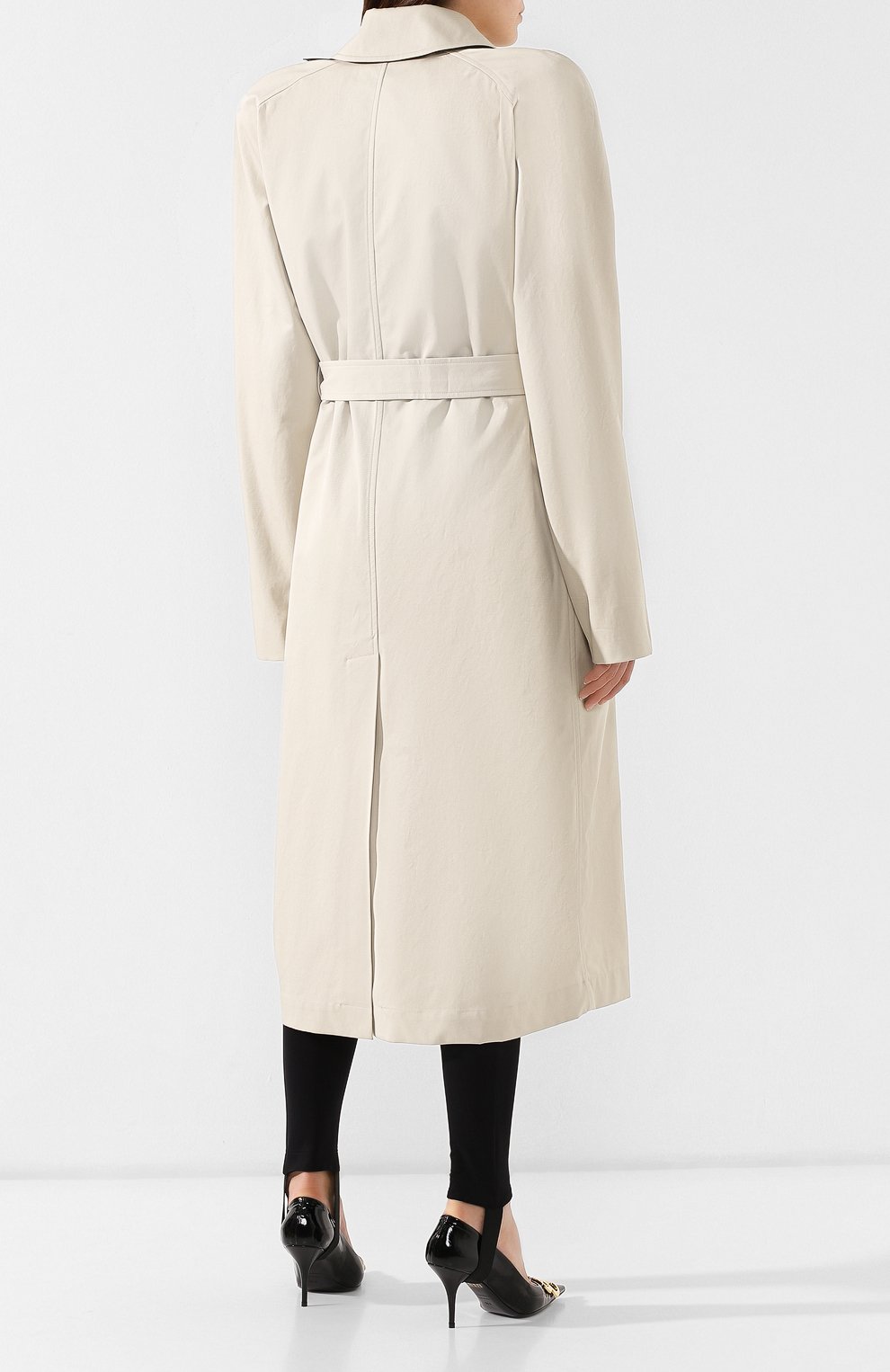 Хлопковый плащ BALENCIAGA, арт. 571467/TEP02, фото 4