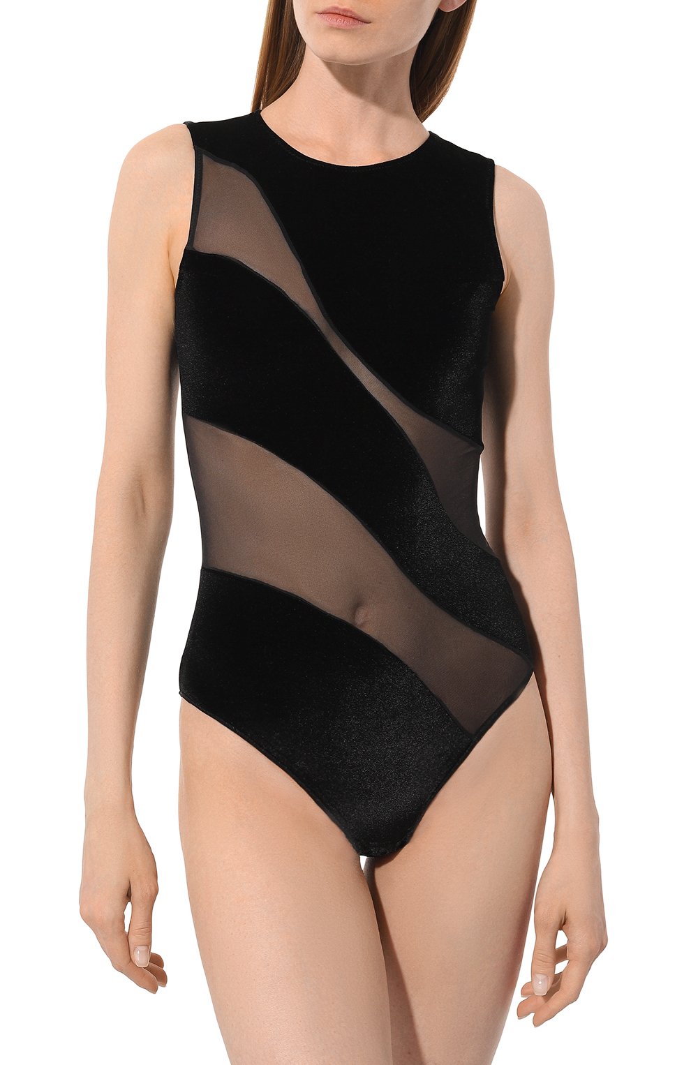 Боди UNDRESS CODE черного цвета по цене 14450 руб., арт. 417, фото 3 Боди UNDRESS CODE, арт. 417, фото 3