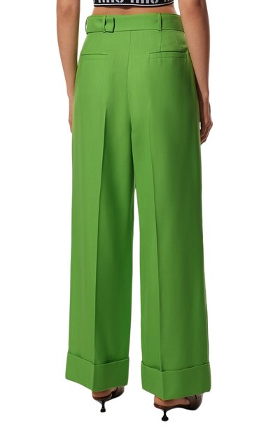 Шерстяные брюки MIU MIU, арт. MP1541-10DJ-F0225, фото 4