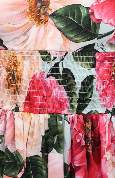 Хлопковое платье DOLCE & GABBANA, арт. F6J7HT/HS5H9, фото 5