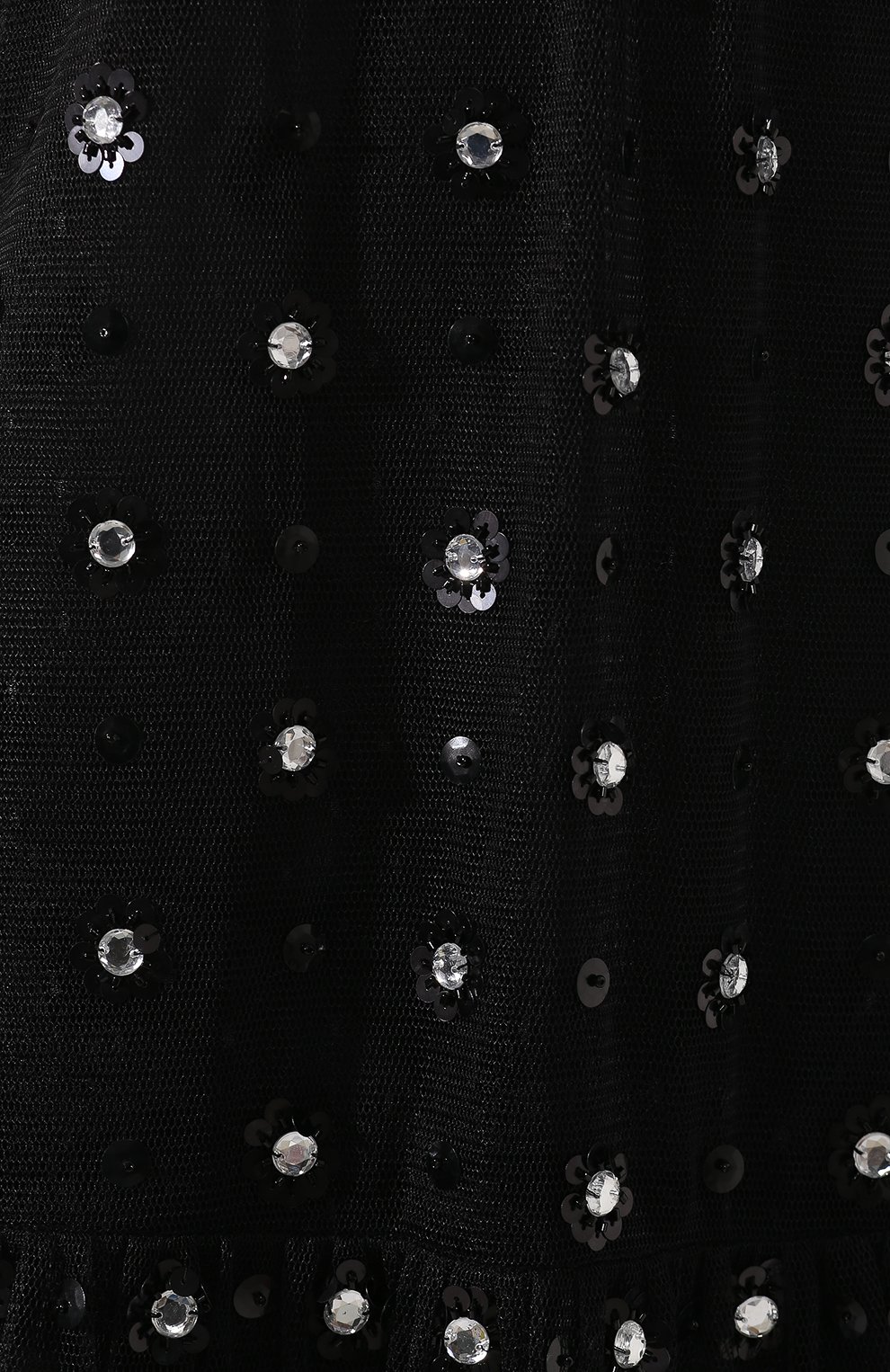 Платье с декоративной отделкой REDVALENTINO черного цвета по цене 72750 руб., арт. RR3VA01G/CRN, фото 5 Платье с декоративной отделкой REDVALENTINO, арт. RR3VA01G/CRN, фото 5