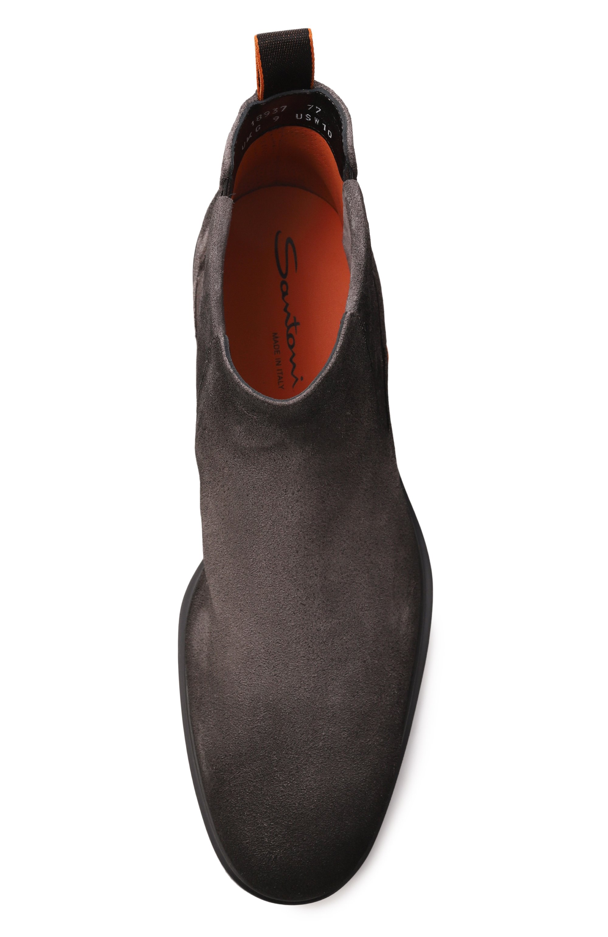 Замшевые челси easy SANTONI, арт. MGEG18937NEAXGEX, фото 6