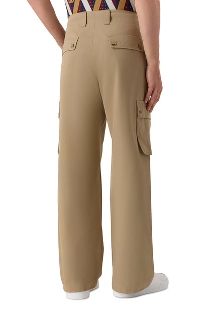 Брюки-карго из шерсти и кашемира DOLCE & GABBANA, арт. GP0P6T/FU62K, фото 4