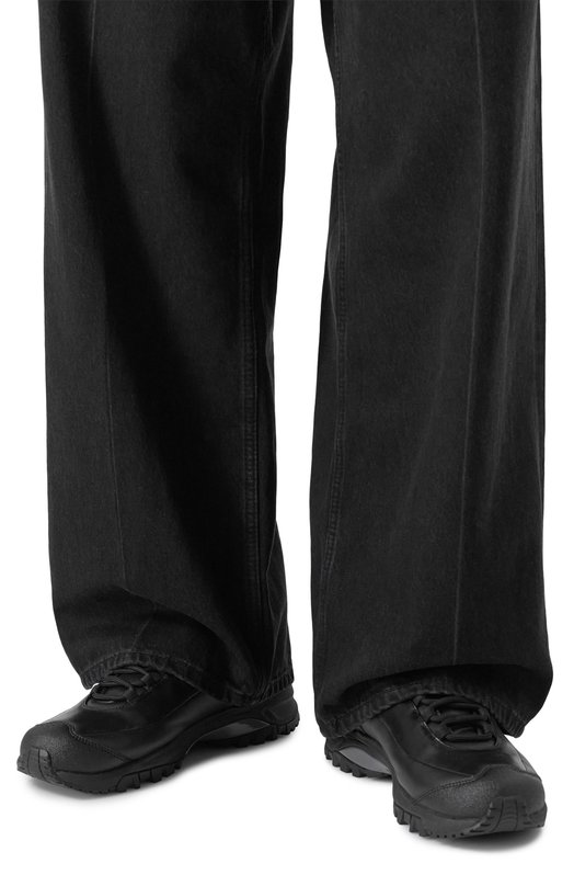 Кожаные кроссовки Feder Bally MSK0EC/BU003 Чёрный  MSK0EC/BU003 Фото 3