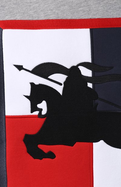 Хлопковый свитшот BURBERRY, арт. 8004090, фото 5