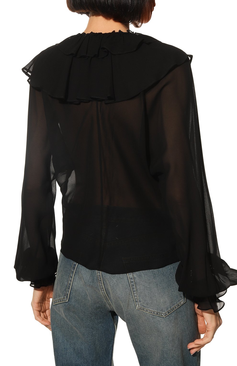 Блузка из вискозы PHILOSOPHY DI LORENZO SERAFINI, арт. A0201/7117, фото 4