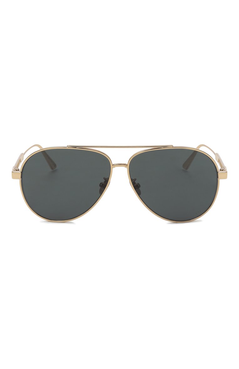 Женские солнцезащитные очки DIOR EYEWEAR зеленого цвета, арт. DI0RCANNAGE A1U B0C0 | Фото 3 (Нос: Не проставлено; Региональные ограничения белый список (Axapta Mercury): Не проставлено; Материал: Металл; Тип очков: С/з; Оптика Гендер: оптика-женское; Очки форма: Авиаторы)
