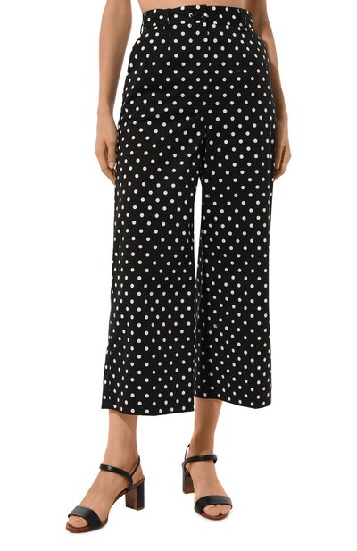 Хлопковый брюки-кюлоты DOLCE & GABBANA, арт. FTCC2T/FSFNR, фото 3