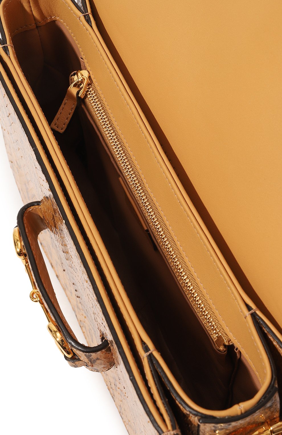 Сумка 1955 horsebit small из кожи питона GUCCI, арт. 602204 L1G0G, фото 5