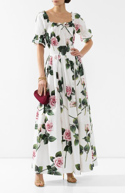 Хлопковое платье DOLCE & GABBANA, арт. F6H9BT/HS5FZ, фото 2