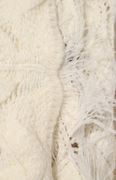 Кардиган с отделкой перьями FORTE_FORTE, арт. 11129BIS, фото 5