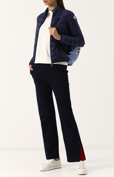 Стеганый пуховик с воротником-стойкой MONCLER, арт. D1-093-45379-99-53048, фото 2