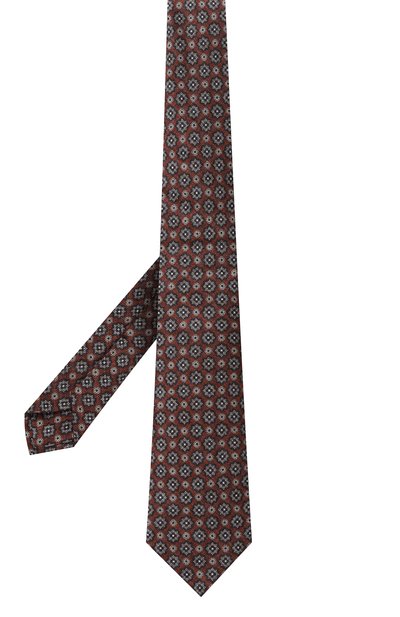 Шелковый галстук KITON, арт. UCRVKPC07H12, фото 3