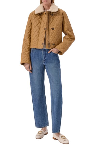 Женская хлопковая куртка BURBERRY, арт. 8117768