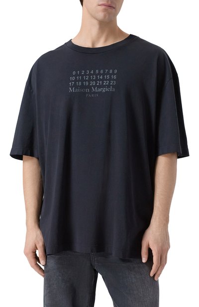 Хлопковая футболка MAISON MARGIELA, арт. S67GC0042/S24575, фото 3