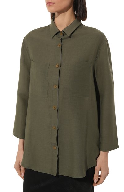 Рубашка из вискозы и льна PIETRO BRUNELLI, арт. CA0170/LI0023, фото 3