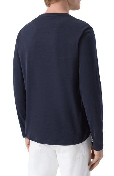 Лонгслив из шелка и хлопка LORO PIANA, арт. FAF6129, фото 4