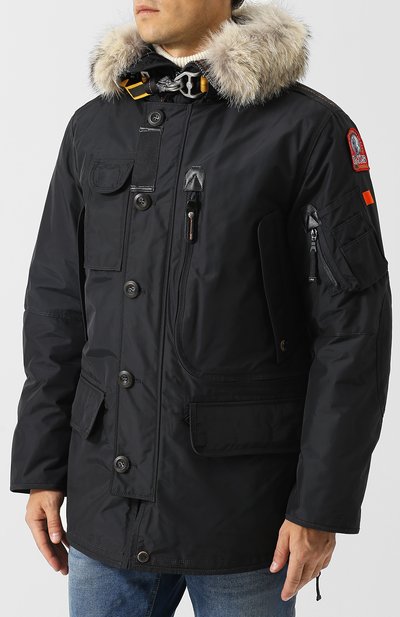 Пуховая парка kodiak с меховой отделкой PARAJUMPERS, арт. MA02/K0DIAK, фото 3
