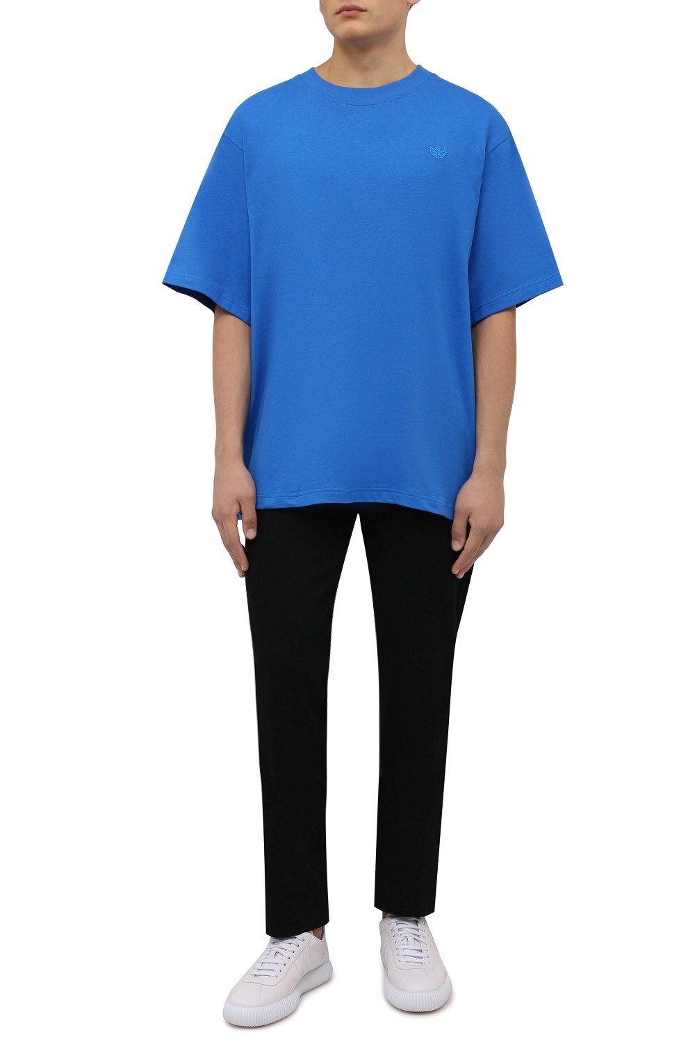 Хлопковая футболка ADIDAS ORIGINALS, арт. H23135, фото 2