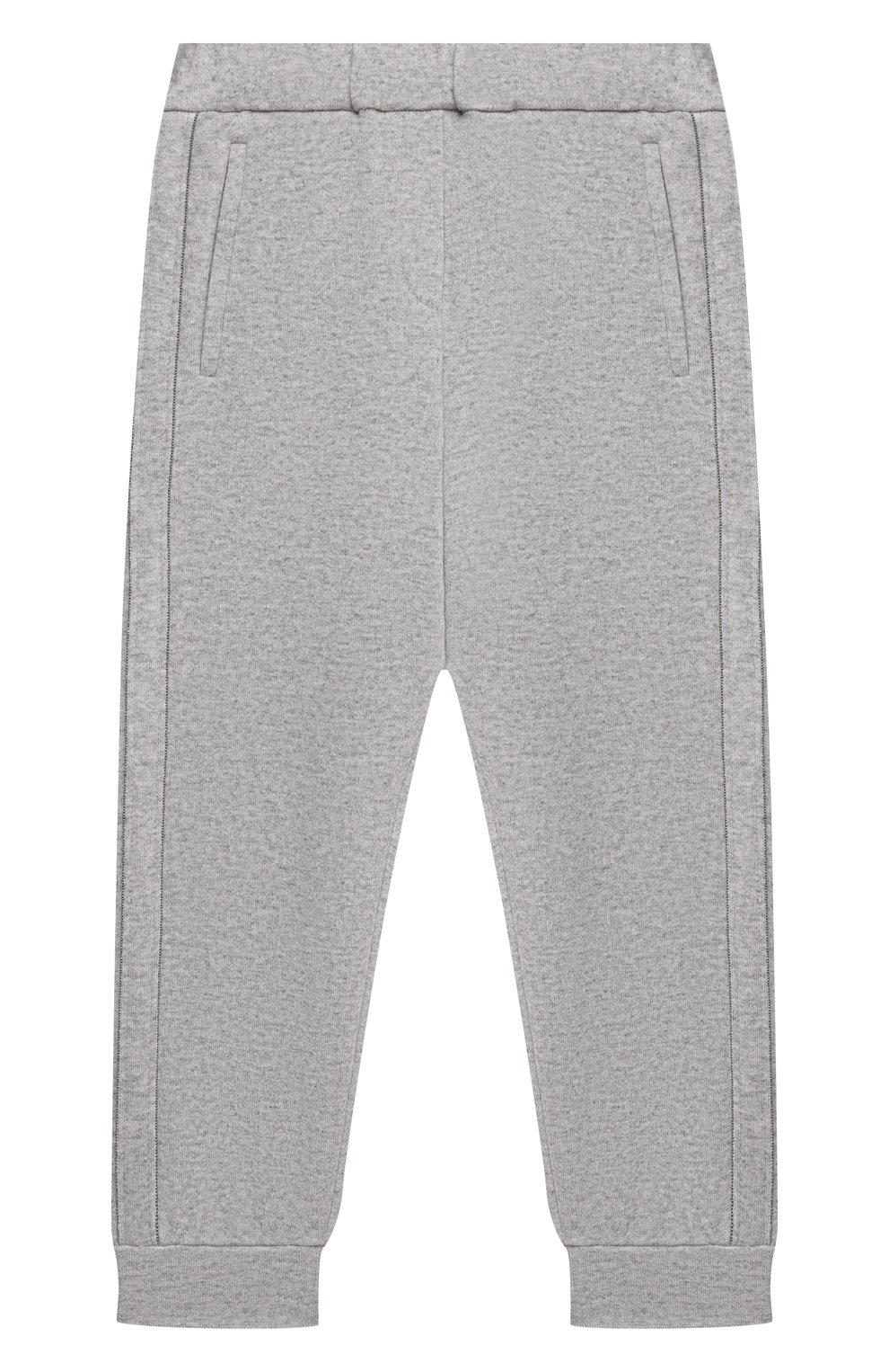 Кашемировые джоггеры BRUNELLO CUCINELLI, арт. BA927E428A, фото 1