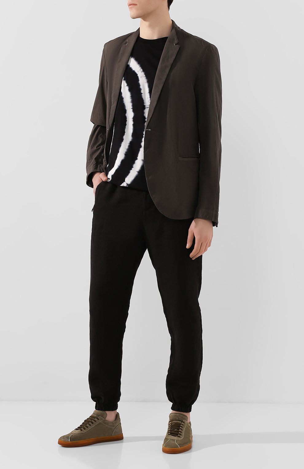 Замшевые кеды OFFICINE CREATIVE, арт. KARMA/001/0LIVER, фото 2